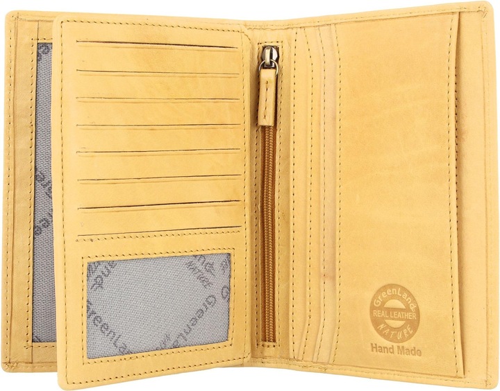 Produktbild Greenland Nature Soft Colour Reisepassetui RFID Leder 12 cm (Dokumenten- & Geldtasche)