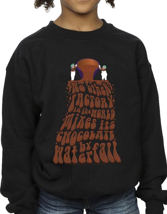 Image du produit Willy Wonka & the Chocolate Factory - Sweat CHOCOLATE WATERFALL - Fille (152, 158)