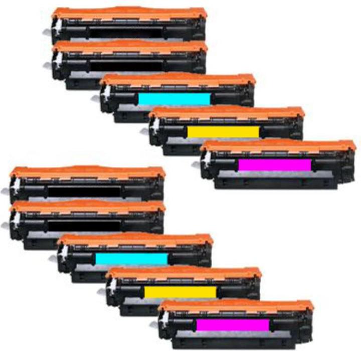 Actual product image Hermex Alternative toner to Canon 718 (M, C, Y, FC)