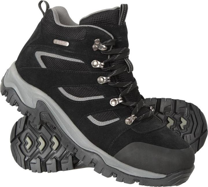 Immagine prodotto Mountain Warehouse Stivali impermeabili in pelle scamosciata da uomo Voyage (47)