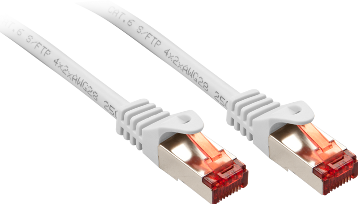 Actual product image Lindy Network cable (S/FTP, CAT6, 1 m)