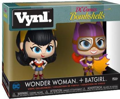 Image du produit Funko VYNL. - DC Bombshells : Wonder Woman & Batgirl