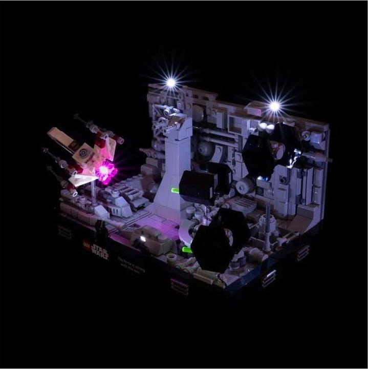 Light my bricks LED Licht Set für LEGO Star Wars Death Star Trench Run Diorama