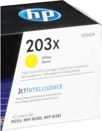 Actual product image HP 203x (Y)