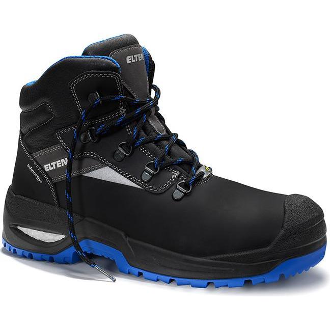 Elten, Sicherheitsschuhe, Sicherheits-Stiefel ESD S3 STEFANO XXSG black-blue Mid 42 (S3, 42)