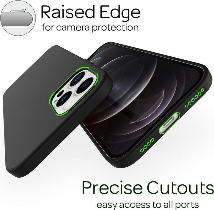 Actual product image Nalia Liquid silicone mobile phone case (Apple iPhone 12 Pro Max)