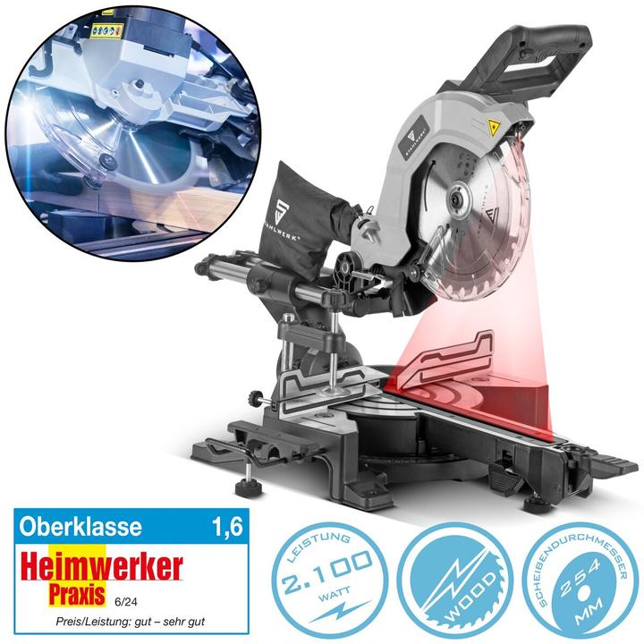 Produktbild Stahlwerk Kappsäge CPM-254 ST Gehrungssäge, Kreissäge mit 2.100 W Leistung