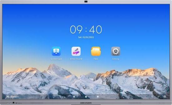 Hikvision Panneau plat interactif 75 pouces (3840 x 2160 pixels, 75")
