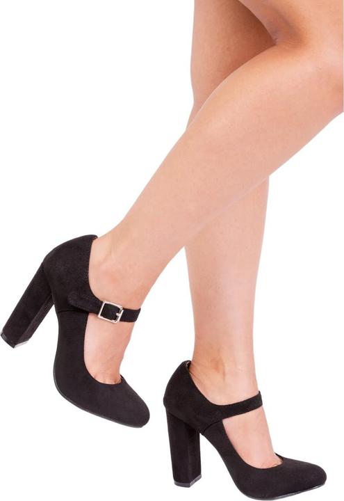 Immagine prodotto Where's That From Michelle Ballerine PU Tacco a Blocco Alto Donna (40)