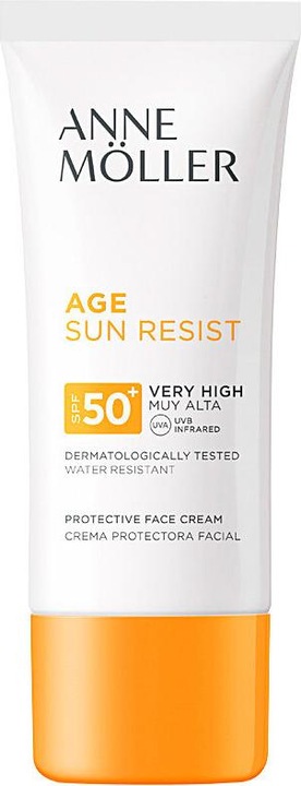 Anne Möller ÂGE SUN RESIST cream SPF50+ 50 ml (Sonnencreme Gesicht, SPF 50, 50 ml)