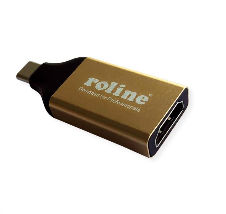 Actual product image Roline GOLD Adapter USB Type C (HDMI, USB-C, 0.90 cm)
