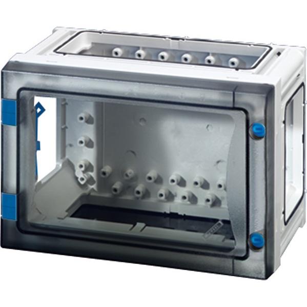 Hensel HEN FP 0100 ENYSTAR-LeergehÃ¤use 220x130x140mm, Elektronikzubehör + Gehäuse, Grau