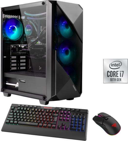 Produktbild Hyrican Striker – 6750 (Intel Core i7-10700F, 16 GB, 960 GB, GeForce RTX 3060 Ti)