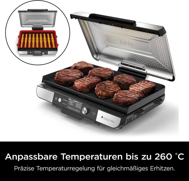 Productafbeelding Ninja Grill a Contatto Interno Sizzle Pro XL