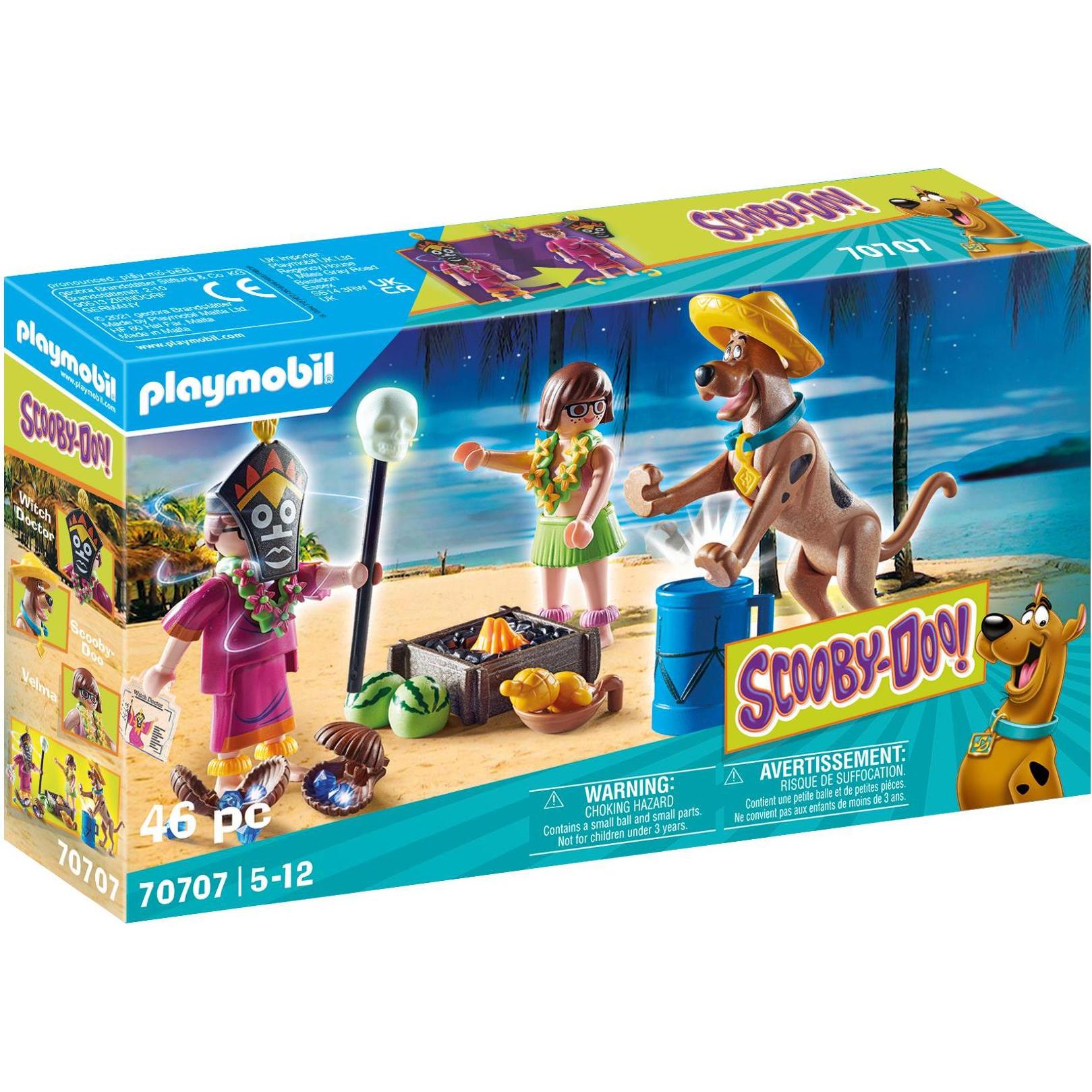 Playmobil Abenteuer mit Witch Doctor (70707, Playmobil Scooby-Doo)