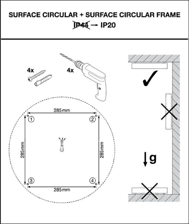 Actual product image Ledvance SF CIRCULAR 500 FRAM