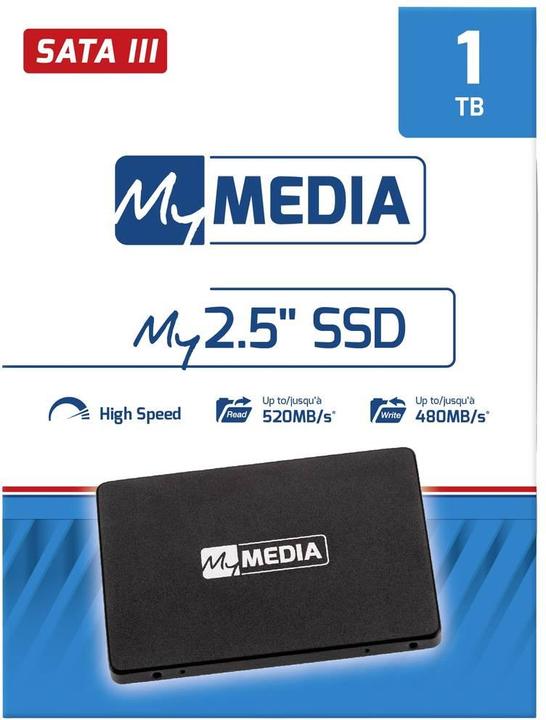 Produktbild MyMedia SSD 1TB, SATA-III, 6.35cm (2.5") (1000 GB, 2.5")