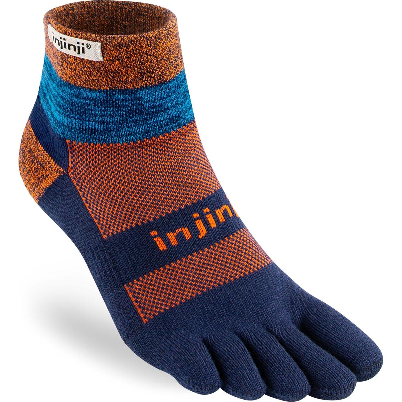 Thumbnail - Injinji, Herren, Sportsocken, Trail Midweight Socken (L), Grau