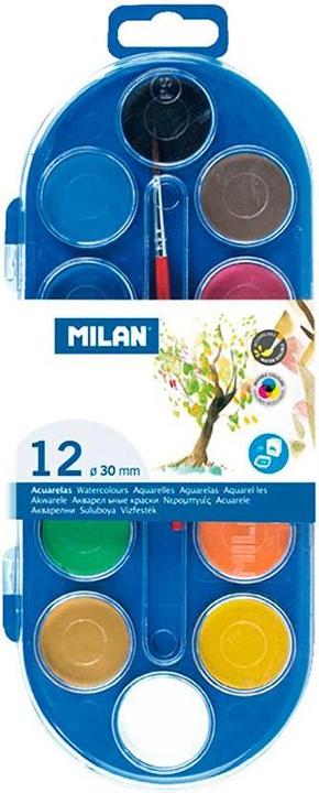 Produktbild Aquarellfarben 30mm 12 Farben MAILAND