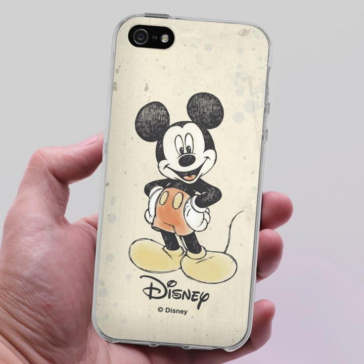Produktbild DeinDesign Silikon Hülle für Apple iPhone 5s Handyhülle Case Smartphone Schutzhülle Mickey & Minnie Mouse (Apple iPhone 5s)