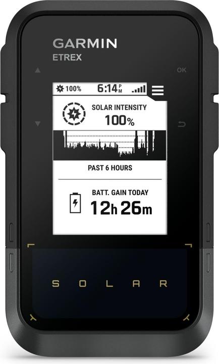 Actual product image Garmin eTrex Solar