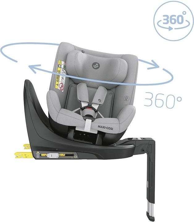 Actual product image Maxi-Cosi Mica Eco I-Size Authentic Grey (Reboarder, ECE R129/i-Size Standard)