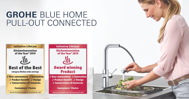Productafbeelding Grohe Blue Home L-outlet Starter Kit