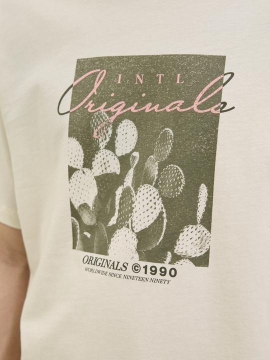 Produktbild Jack & Jones Gedruckt Rundhalsausschnitt T-shirt T-shirt (L)