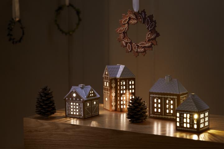 Actual product image Kähler Gingerbread Light House Christmas (1x)