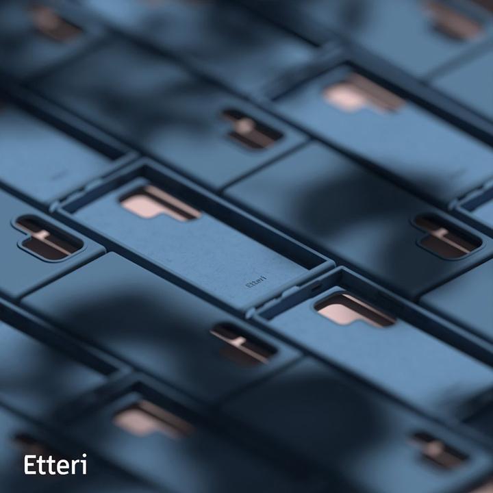 Produktbild Etteri Silikonhülle für Samsung Galaxy S24 Ultra dunkelblau (Samsung Galaxy S24 Ultra)