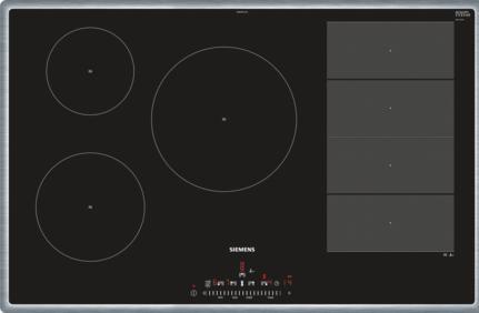 Produktbild Siemens EX845FVC1E iQ700 80 cm Induktions-Kochfeld autark Glaskeramik (60 cm, Elektrokochfeld)