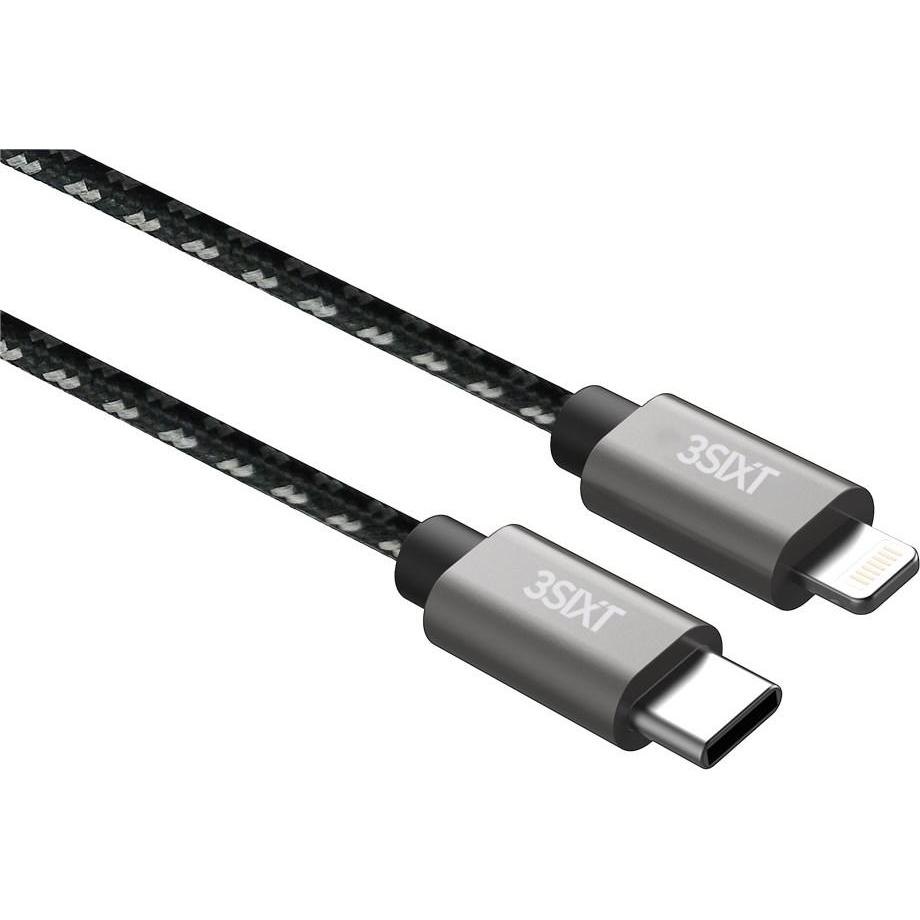 Thumbnail - 3Sixt Lightning Sync- und Schnellladekabel 40835 (0.30 m), USB Kabel