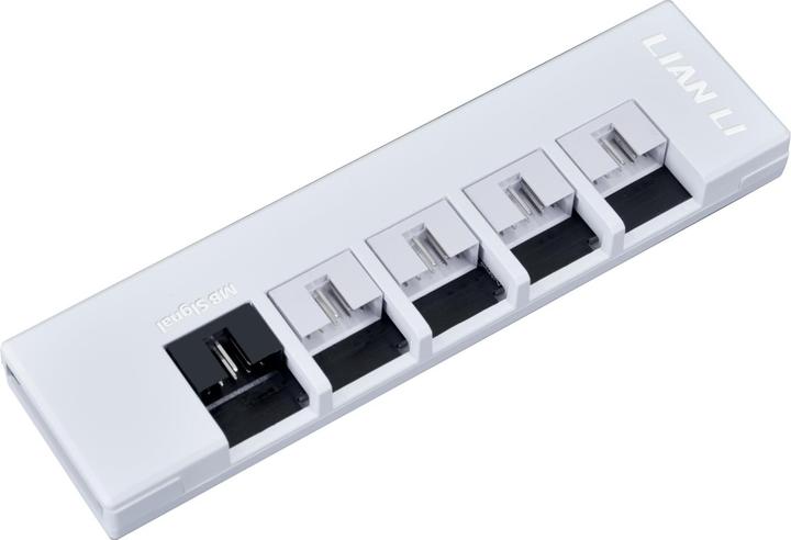 Produktbild Lian-Li RS Series 80 PLUS Gold Netzteil, ATX 3.1, modular - 1.200 Watt, mit RS Hub, weiss (1200 W)