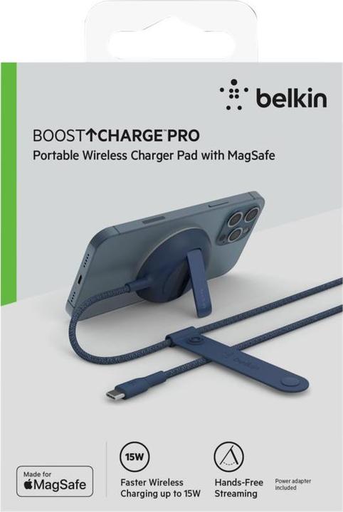 Actual product image Belkin Tragbares MagSafe Ladepad (15 W)
