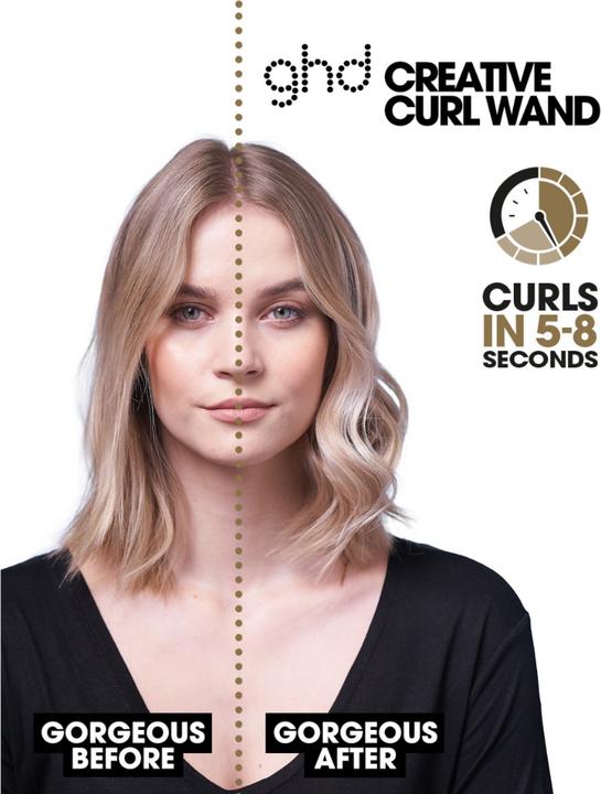 Actual product image ghd Creative Curl Wand & Detangling Comb