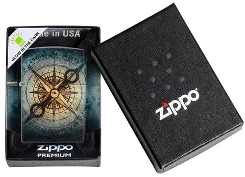 Actual product image Zippo Compass Skull
