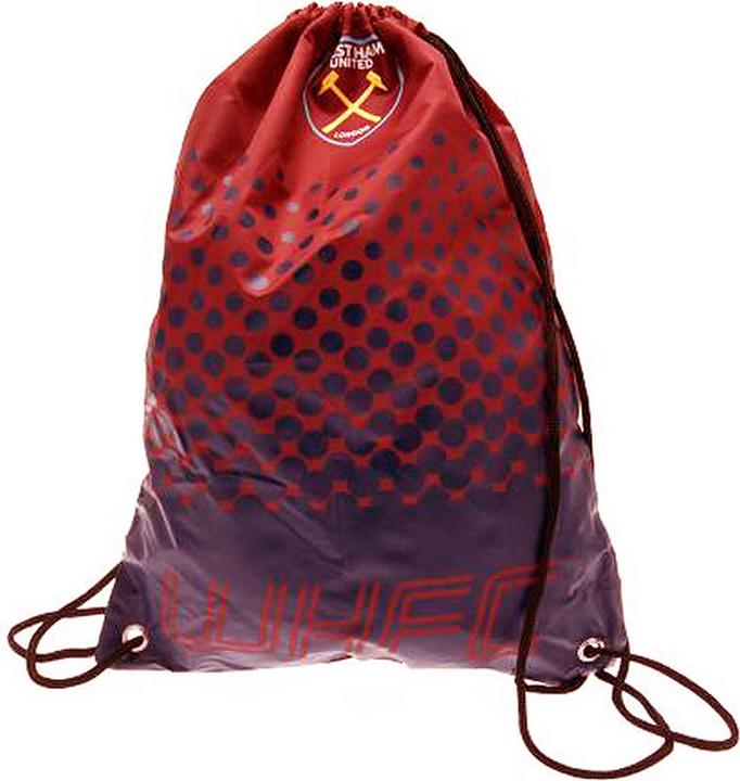 Immagine prodotto West Ham United FC Borsa da ginnastica West Ham FC con stemma del club in dissolvenza