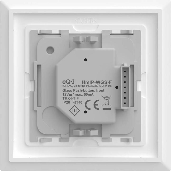 Actual product image EQ-3 Homematic IP Glastaster