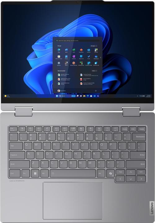 Actual product image Lenovo ThinkBook 14 2-in-1 Gen 4 (14", Intel Core Ultra 7 155U, 32 GB, 1000 GB, CH)