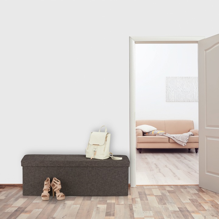 Image du produit Relaxdays Coffre-de-rangement (114 cm)