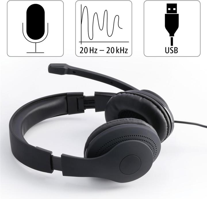 Image du produit Hama HS-USB300 (Filaire, USB-A)