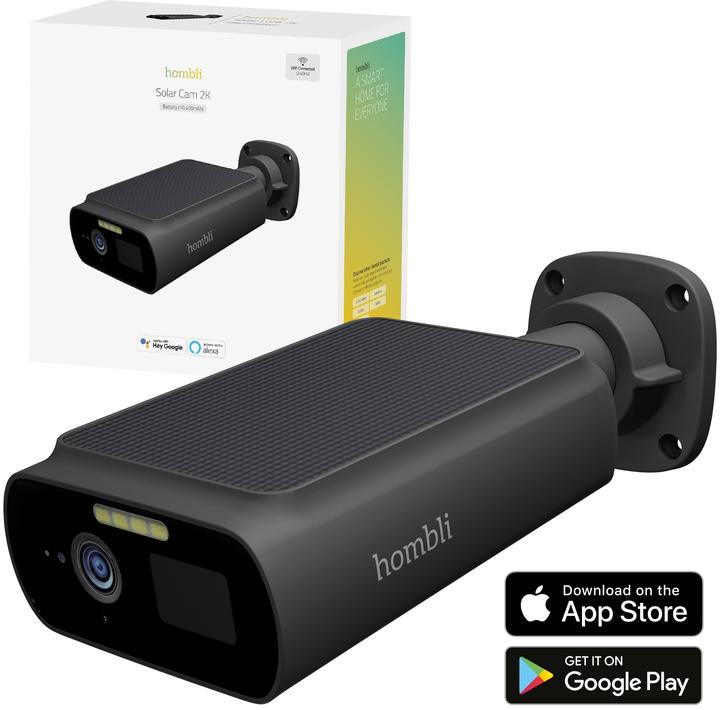 Immagine prodotto Hombli Solar Cam (2560 x 1440 Pixels)
