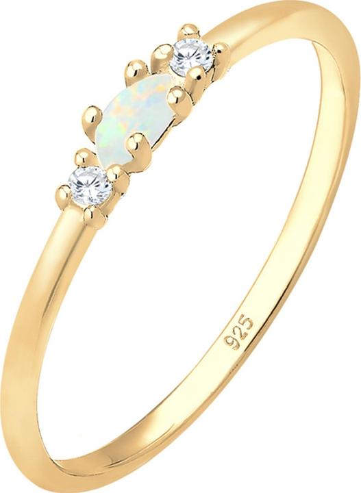 Produktbild Elli Vintage Design mit Zirkonia und Opal (50, 925 Silber)