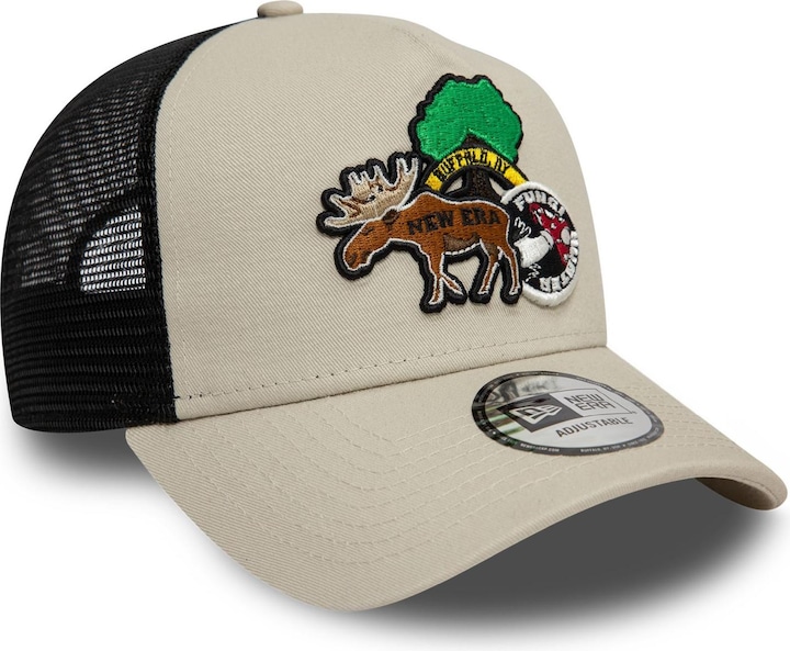 Actual product image New Era Mesh Trucker Cap - Outdoor Patch Wildlife (One size)