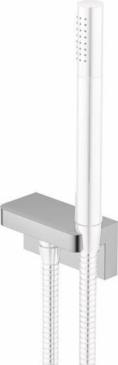 Steinberg Série 230 Support mural, pour douchette, coude de raccordement de douchette intégré, 23