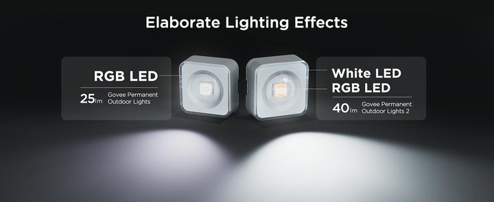 Actual product image Govee Permanent Outdoor Lights 2 - 30M (480 lm, IP67)
