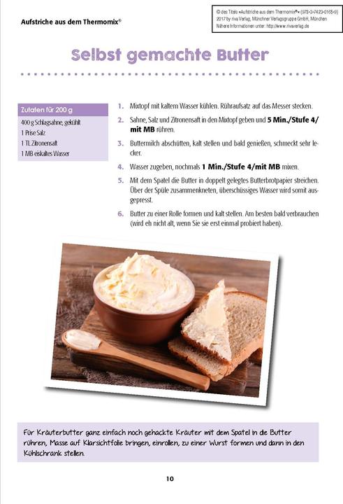Produktbild Aufstriche aus dem Thermomix® (Deutsch, Charly Till, 2017)