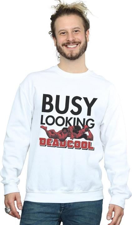 Image du produit - Sweat DEADPOOL BUSY LOOKING DEADCOOL - Homme (M)