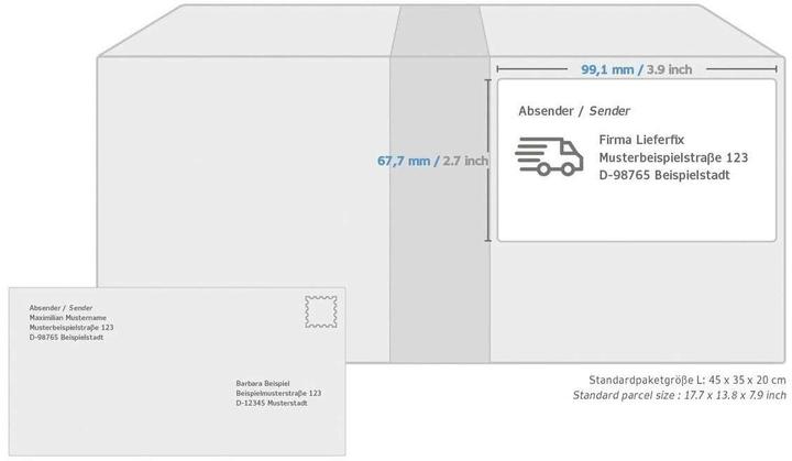 Immagine prodotto HERMA Etichette in carta di erba A4