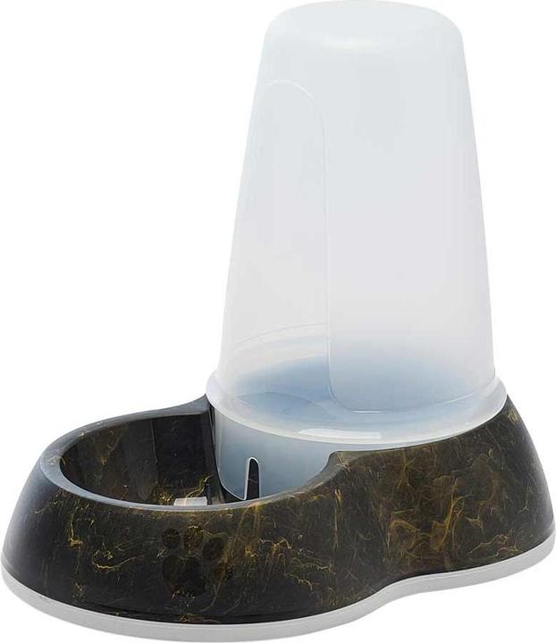 Savic Distributeur alimentaire Loop Marbre Noir / Or